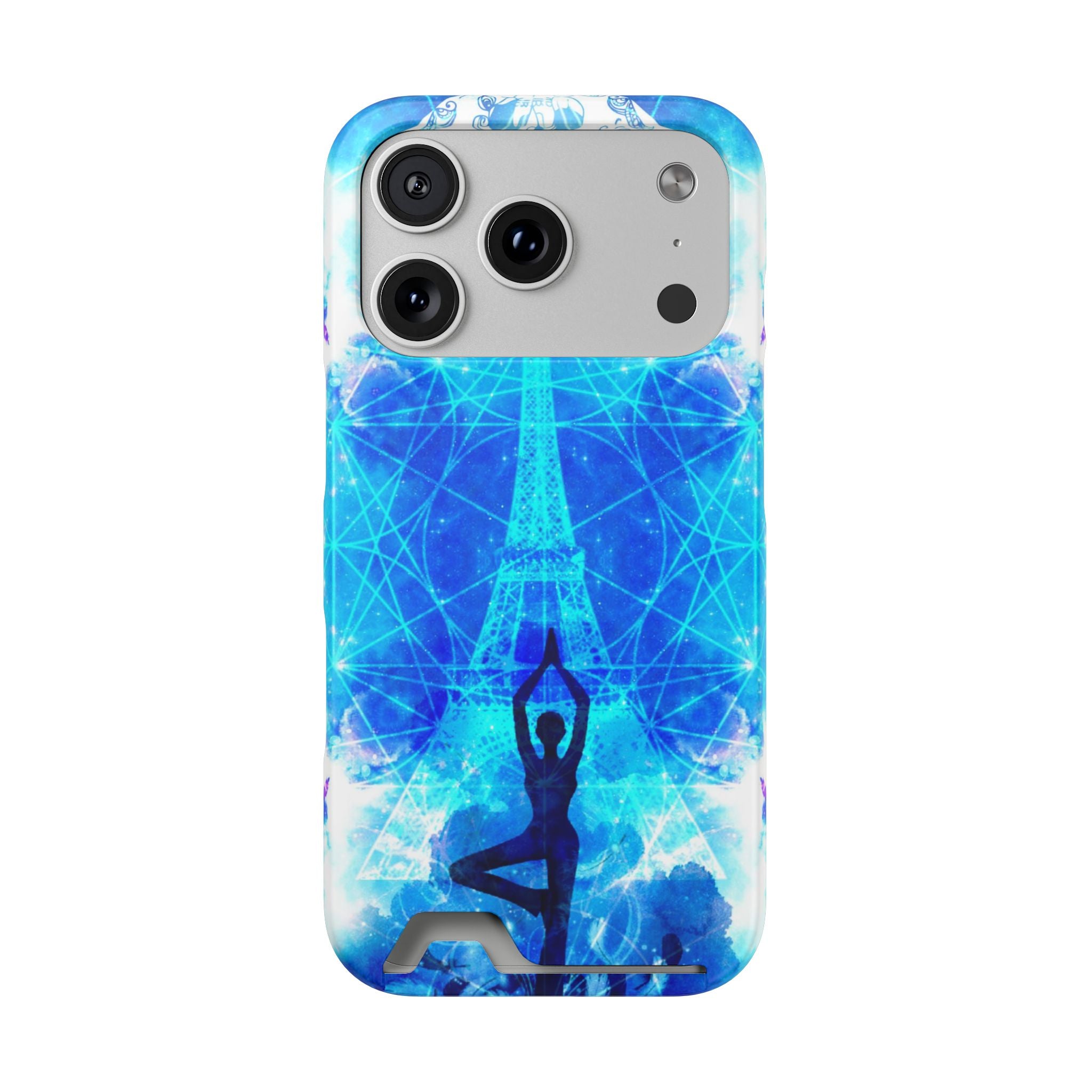 Amen Jin's Mandala of Dragon Fire Parisian Meditations Phone Case W Card Holder
