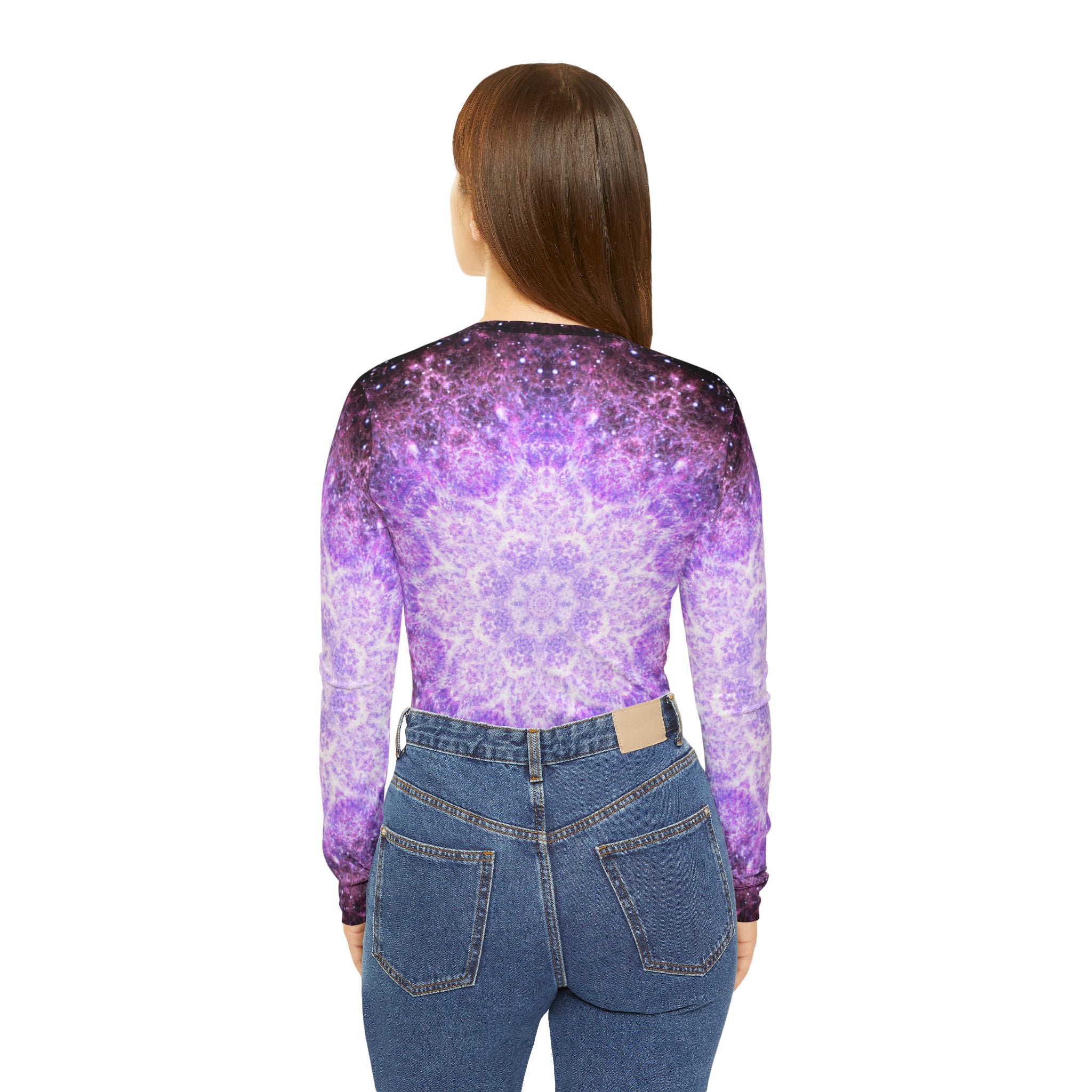 Sahasara Desires Long Sleeve V-neck Shirt