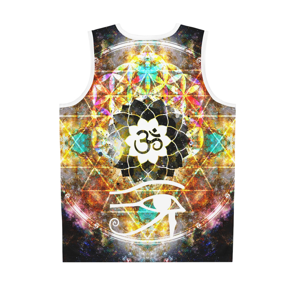Amen Jin's Breathe Again Fairy Om Meditations Basketball Jersey