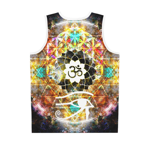 Amen Jin's Breathe Again Fairy Om Meditations Basketball Jersey