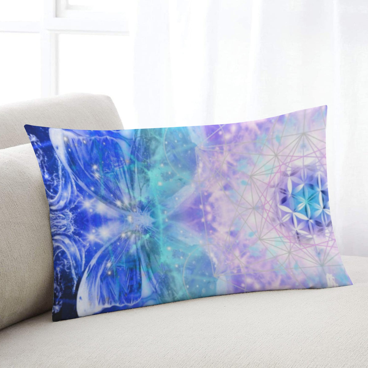 Amen Jin's Katerina's Eros & Psyche Metamorphosis Meditations Pillow Case 36" x 20"  | Ships from USA