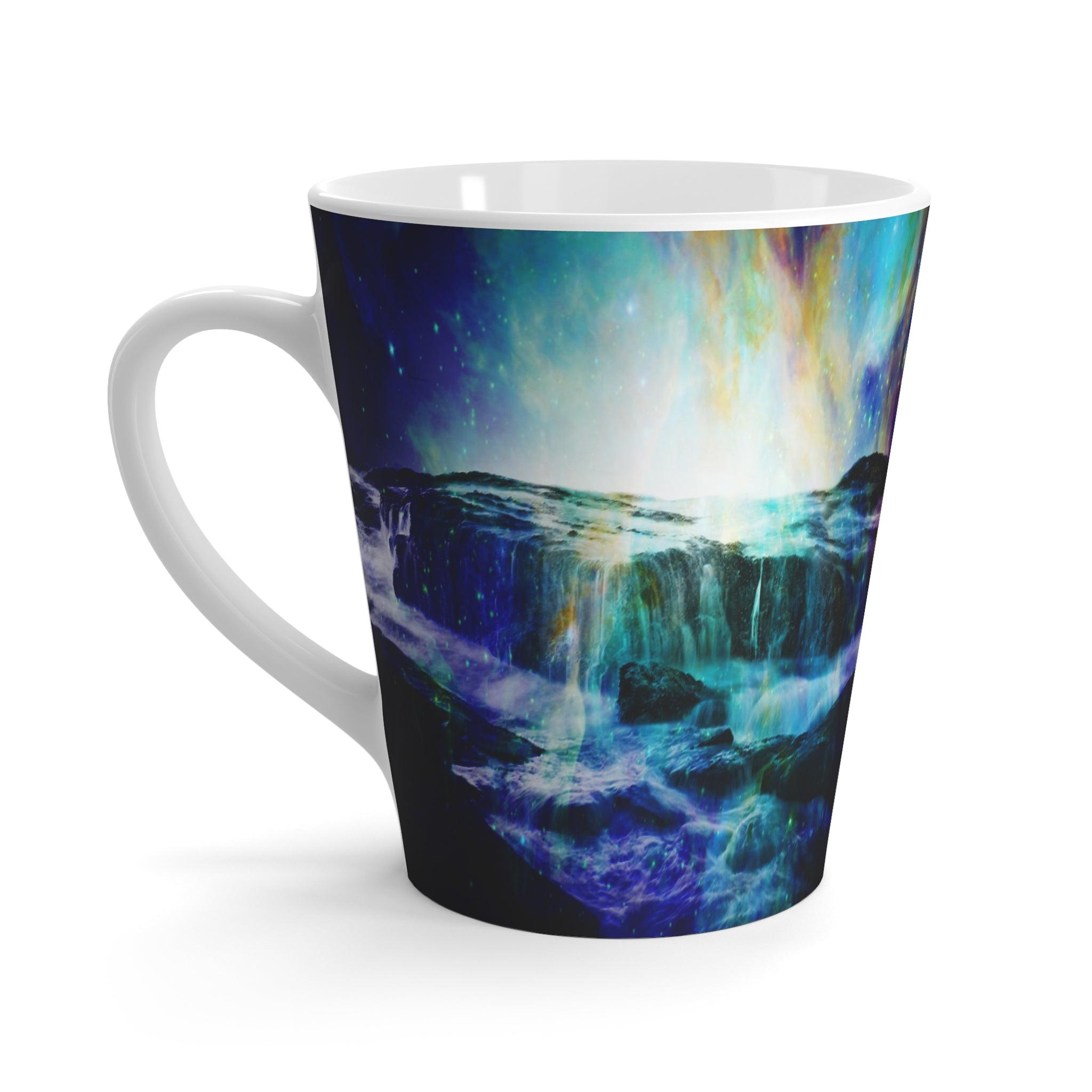 Cosmic Falls Dreams Latte Mug