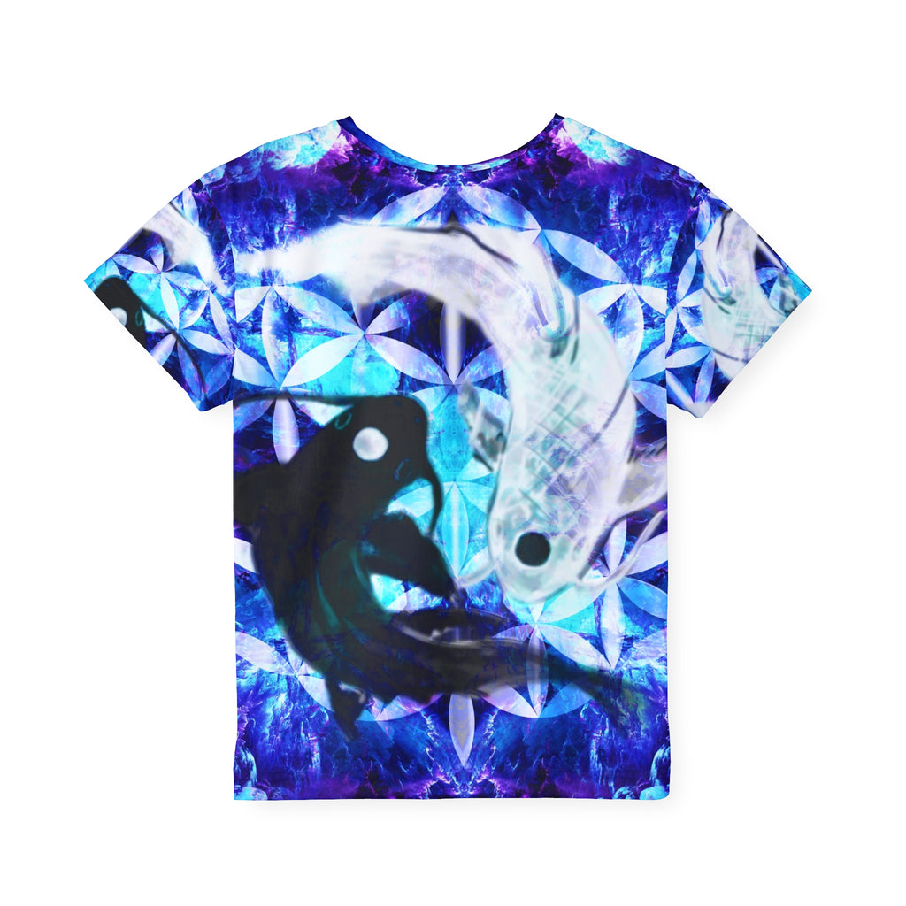Amen Jin's Dragon's Gate Koi Meditations Kids Sports Jersey