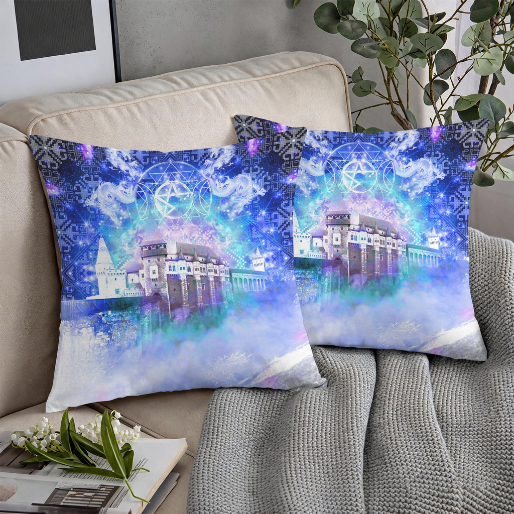 Amen Jin's Katerina's Eros & Psyche Dracularian Meditations Custom Pillow Cases 18" x 18" (2-Pack) | Ships from USA