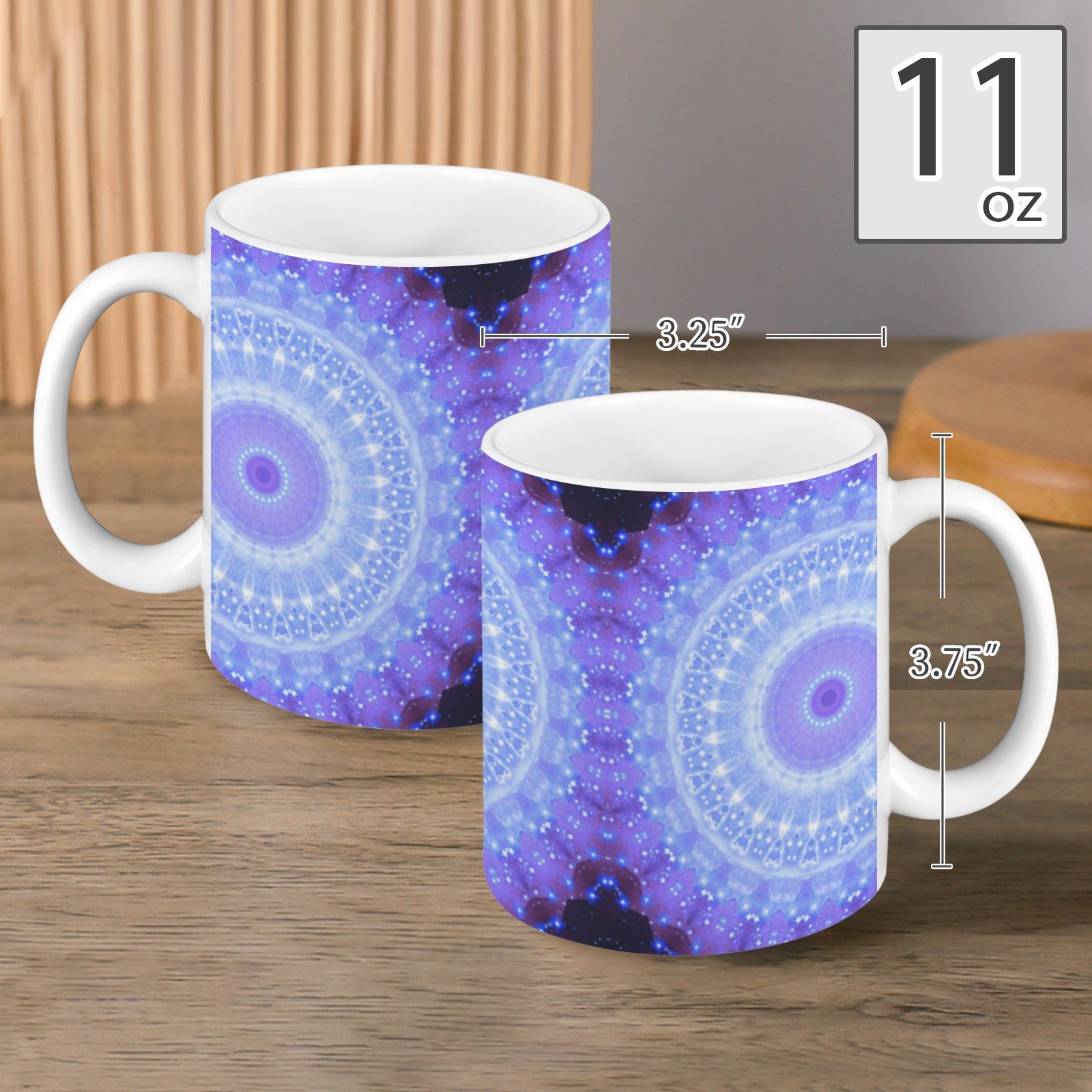 Katerina's Living on a Prayer Desires Custom White Mug(11OZ)(Set of 2) | Ships from USA