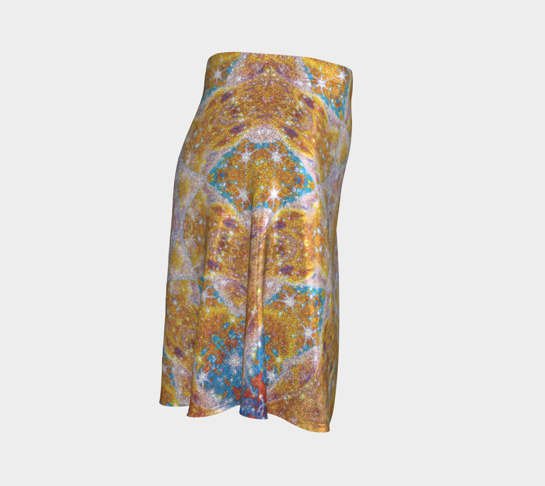 Spirited Marie all the White Horses Desires Flare Skirt