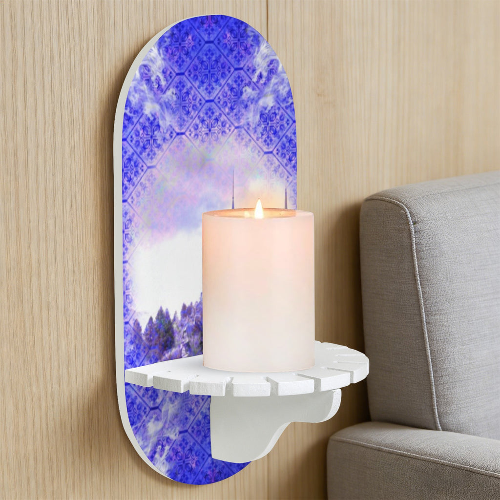 Katerina's Uncertainty in Time & Space Desires Dragoness Dreams Wall Mounted Candle Holder | Ships from USA