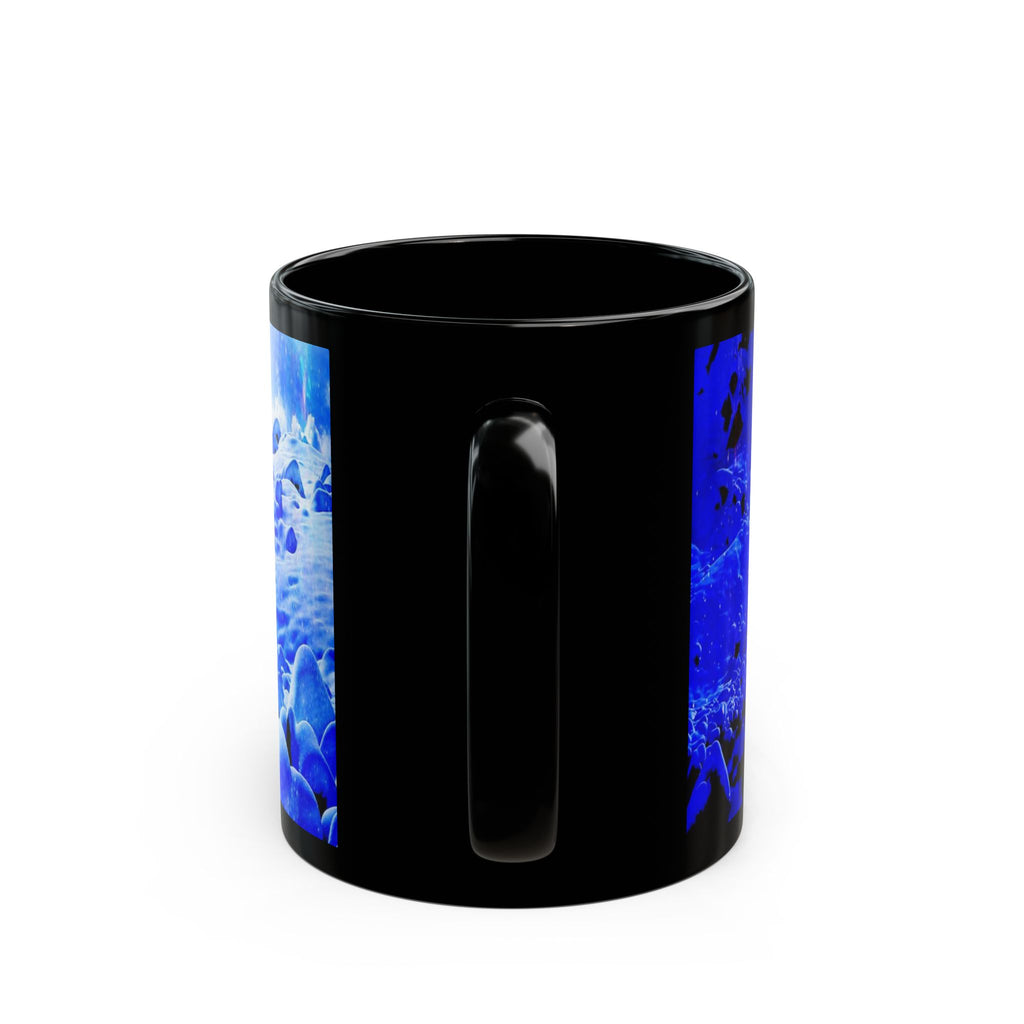 Breathe Again Yule Night Dreams Black Mug