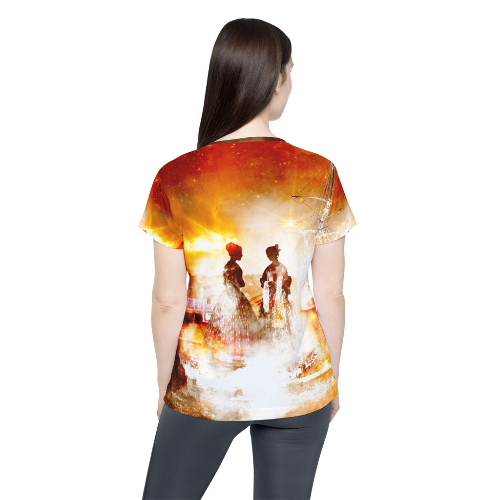 Samhain Eve Salem Harbor Dreams Women's Sports Jersey