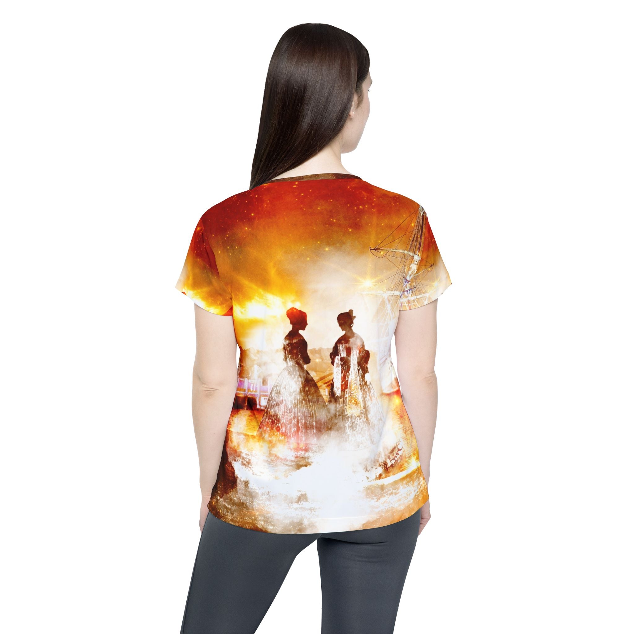 Samhain Eve Salem Harbor Dreams Women's Sports Jersey