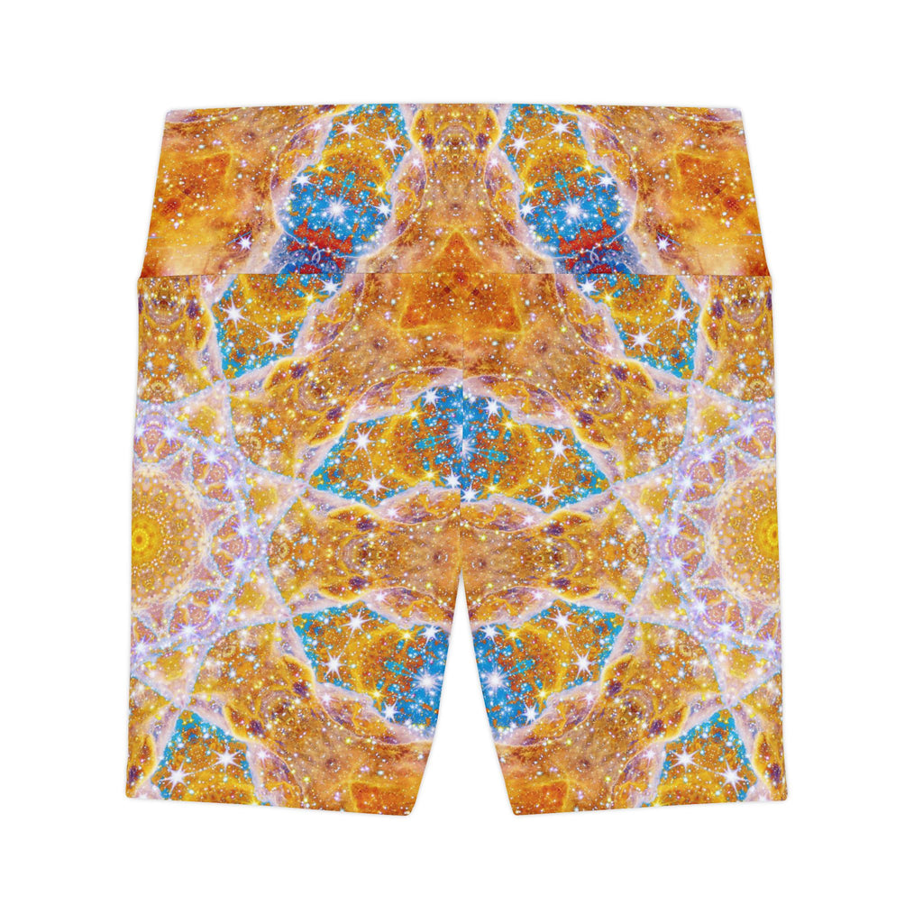 Spirited Marie all the White Horses Desires Women's Workout Shorts
