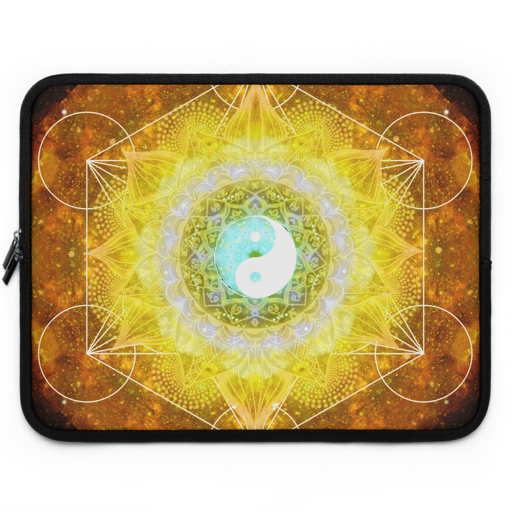 ManiPura Yin Yang Meditations Laptop Sleeve