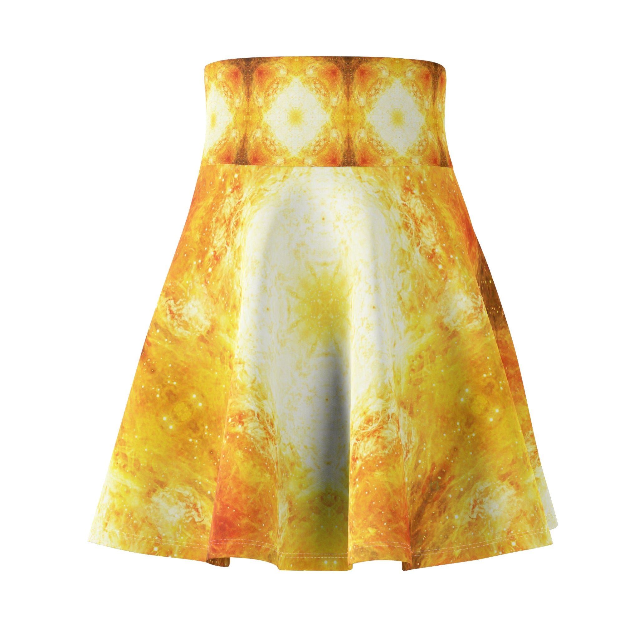 Katerina's Golden Desires Women's Skater Skirt