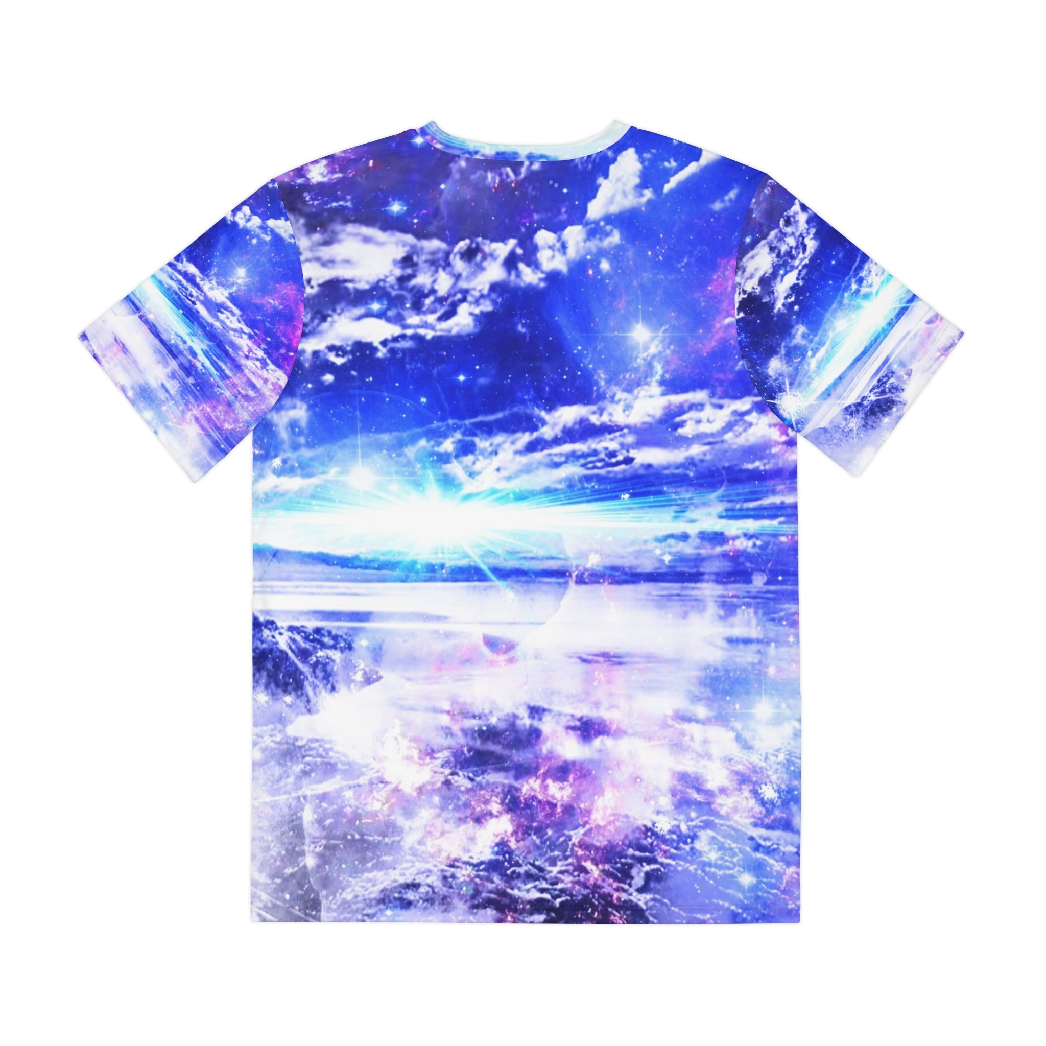 Iridescent Dancing Sea Dreams Men's Polyester T-Shirt