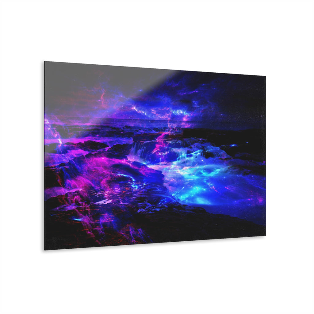 Amethyst Majical Sea Dreams Acrylic Prints (French Cleat Hanging)