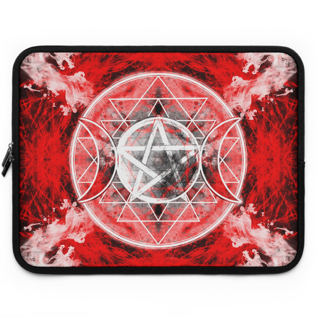 Katerina's Waiting for Hello Triple Goddess Meditations Laptop Sleeve