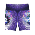 Katerina's We Will Go Home Fairy Om Meditations Women's Workout Shorts