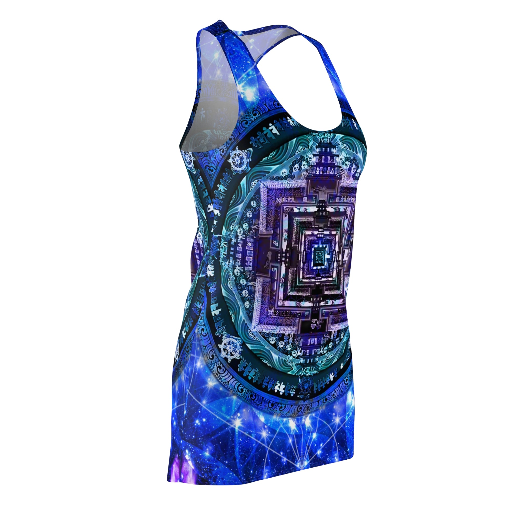 Amen Jin's Katerina's Eros & Psyche Wheel of Time Meditations W Racerback Dress