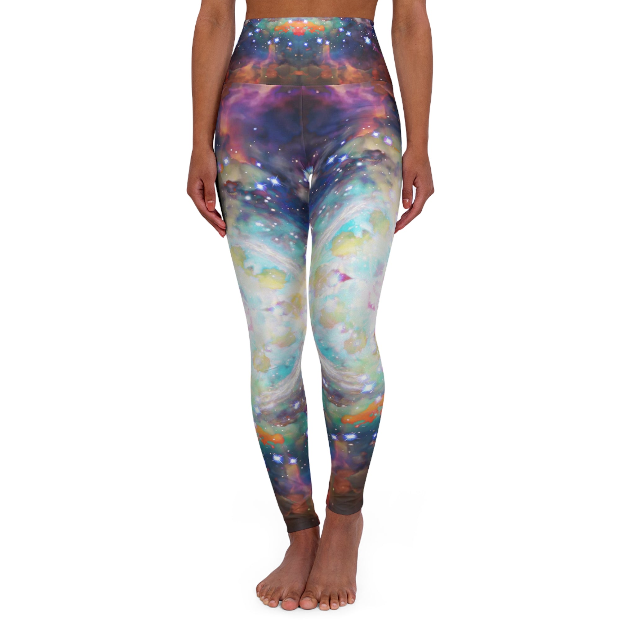 Amen Jin's Phoenix Desires High Waisted Yoga Leggings