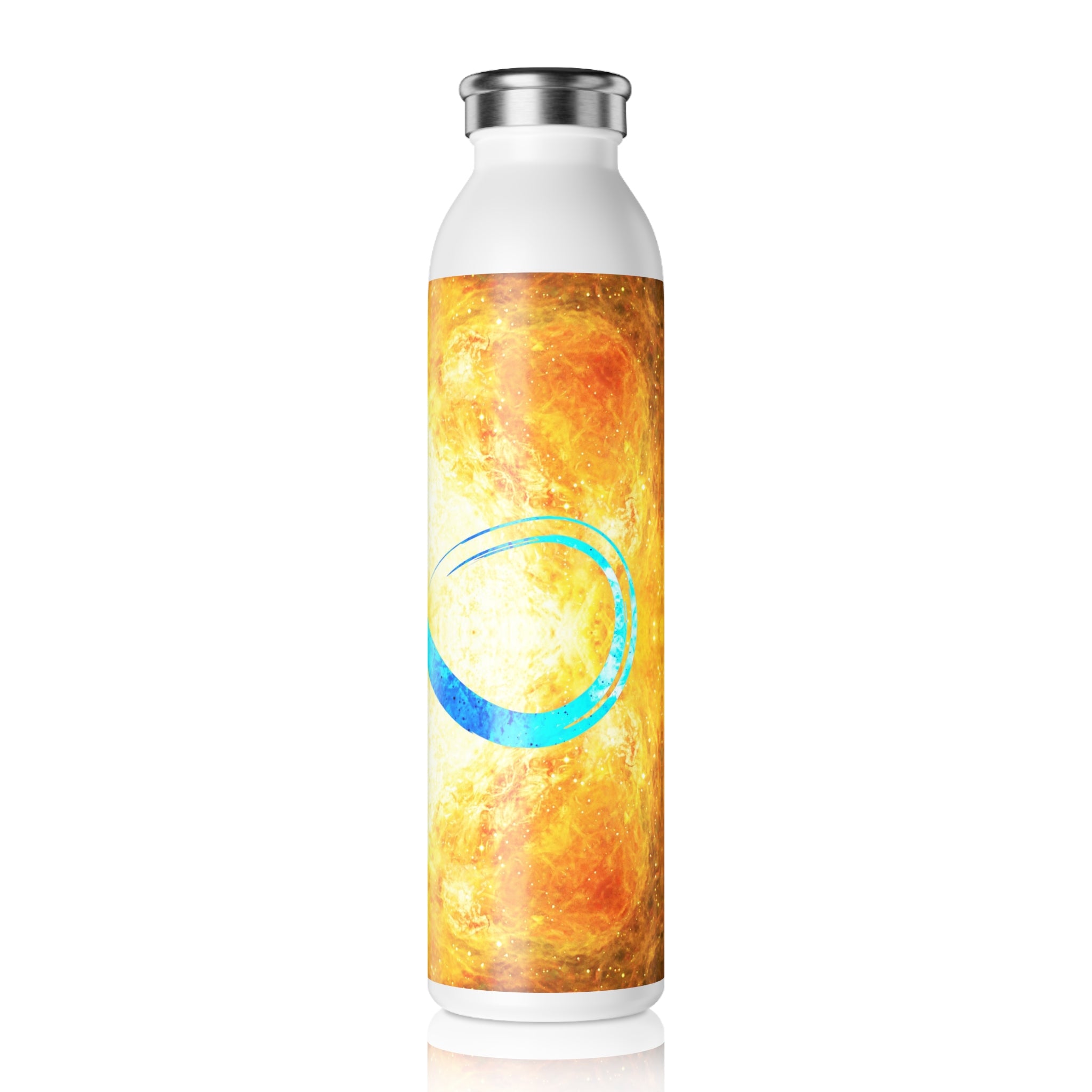 Katerina's Autistic Gold Infinity Desires Slim Water Bottle
