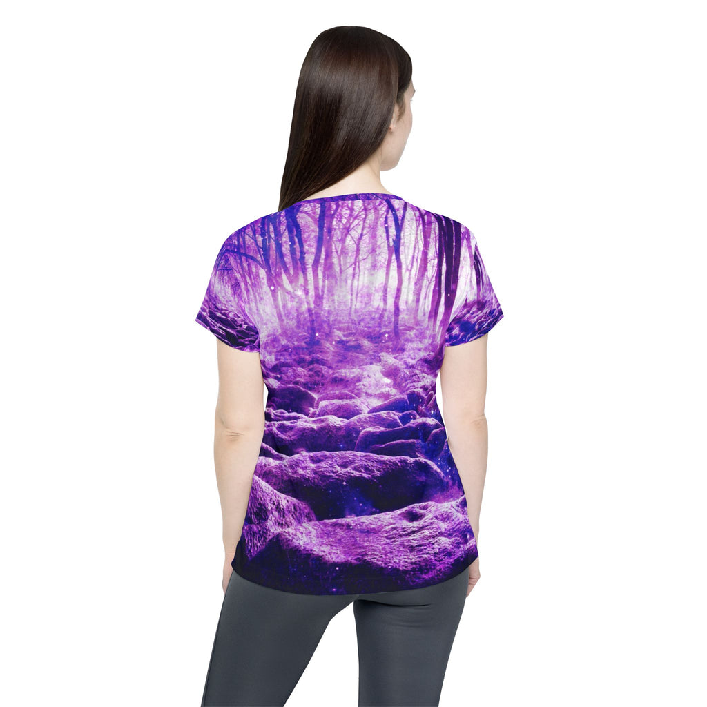 Sahasrara Clearing in the Forest Dream Women's Sports Jersey