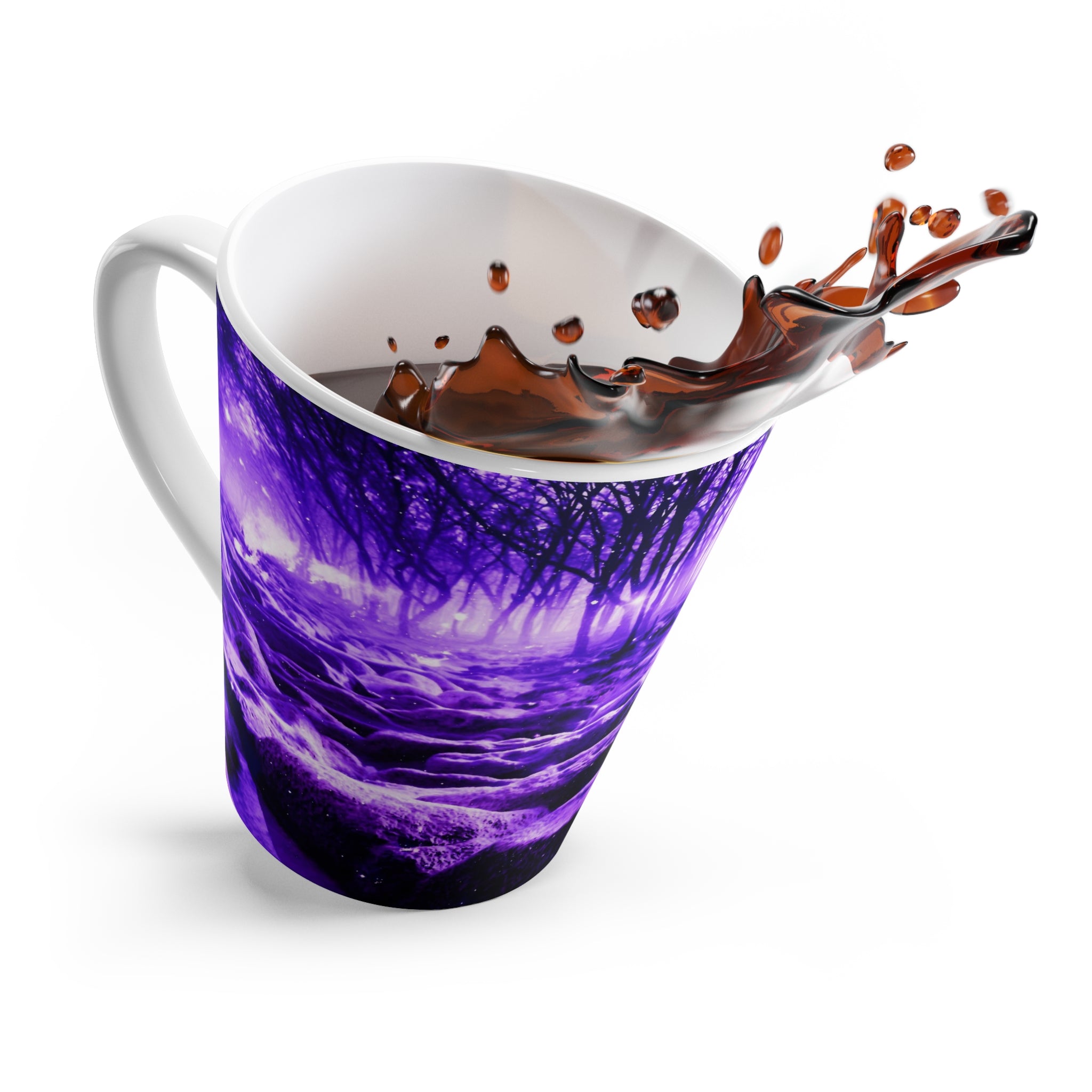 Clearing in the Forest Dreams Latte Mug