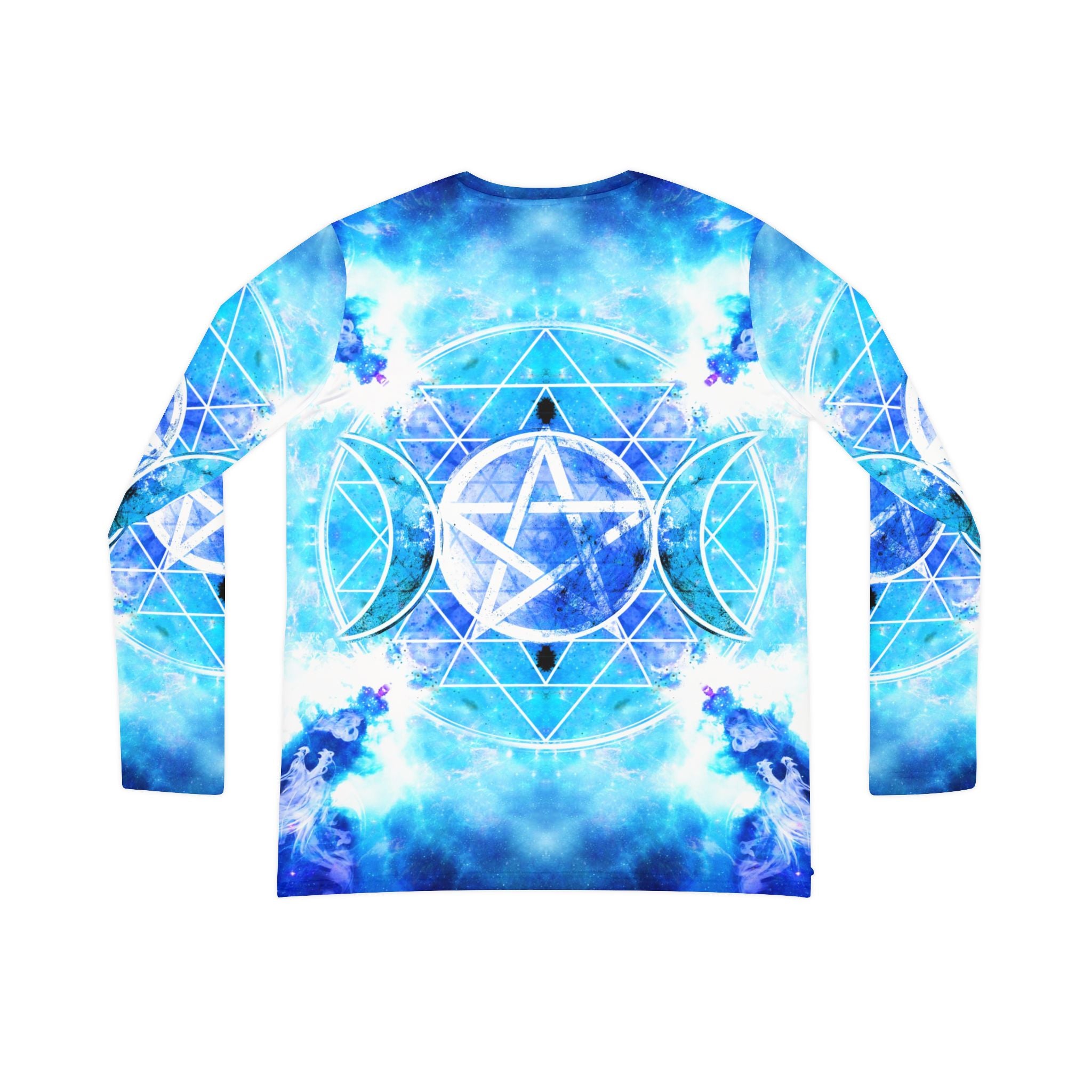 Amen Jin's Mandala of Dragon Fire Triple Goddess Meditations Long Sleeve V-neck