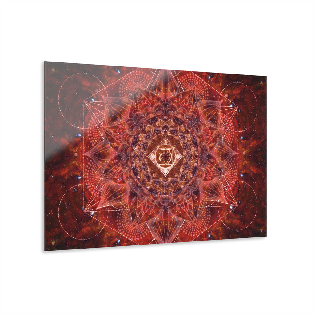 Muladhara Meditations Acrylic (French Cleat Hanging)