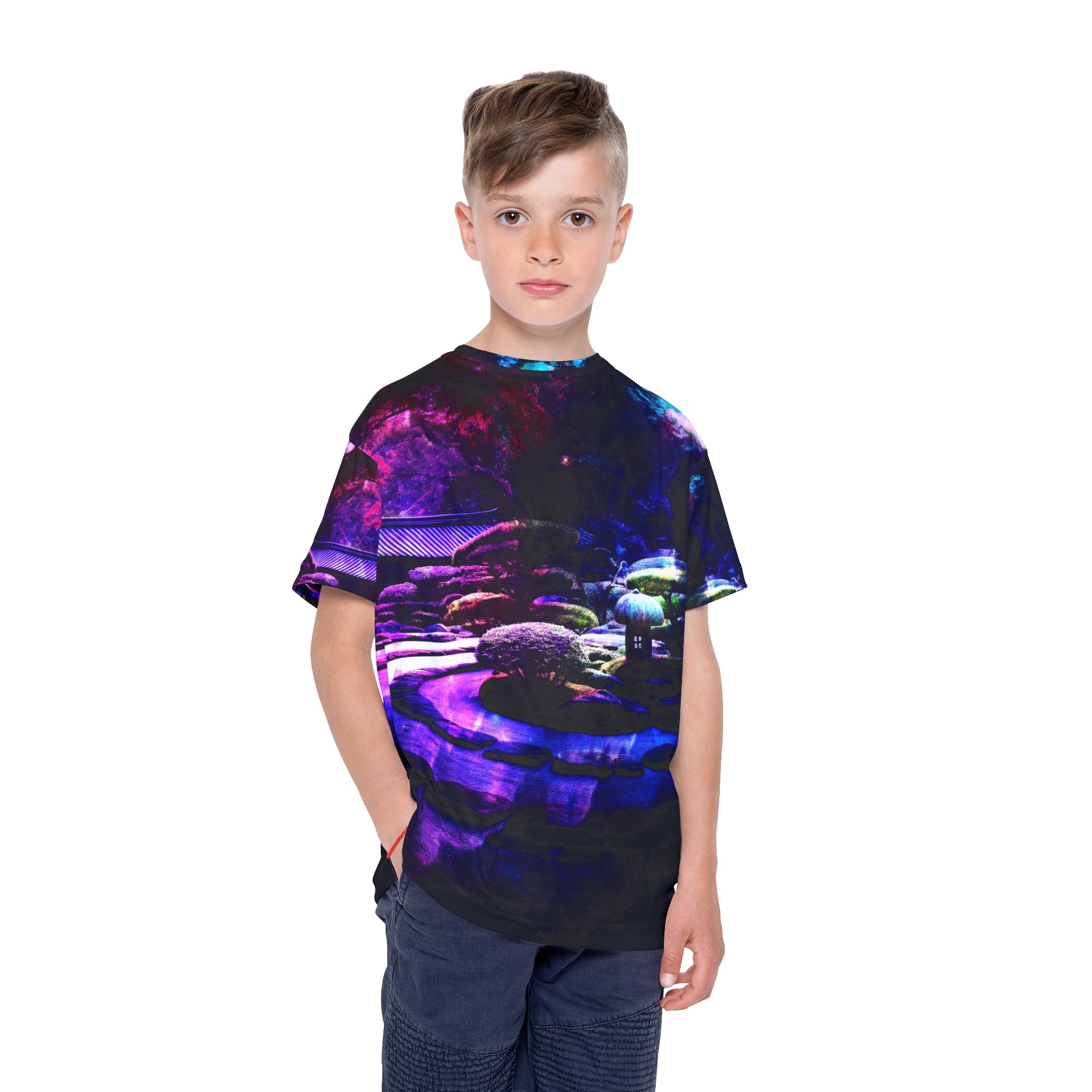 Ad Amorem Amisi Tranquil Garden Dreams Kids Sports Jersey