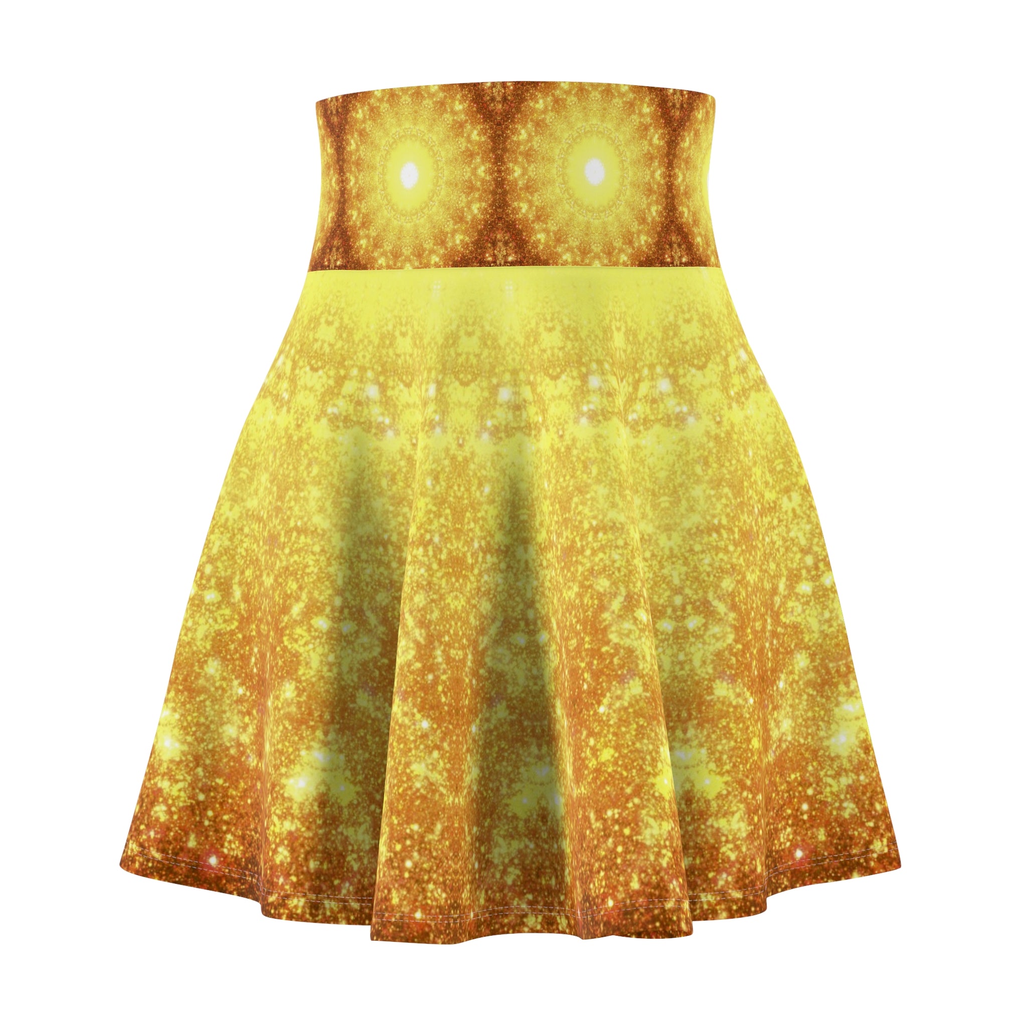 Katerina's Golden Moment Desires 2024 Women's Skater Skirt