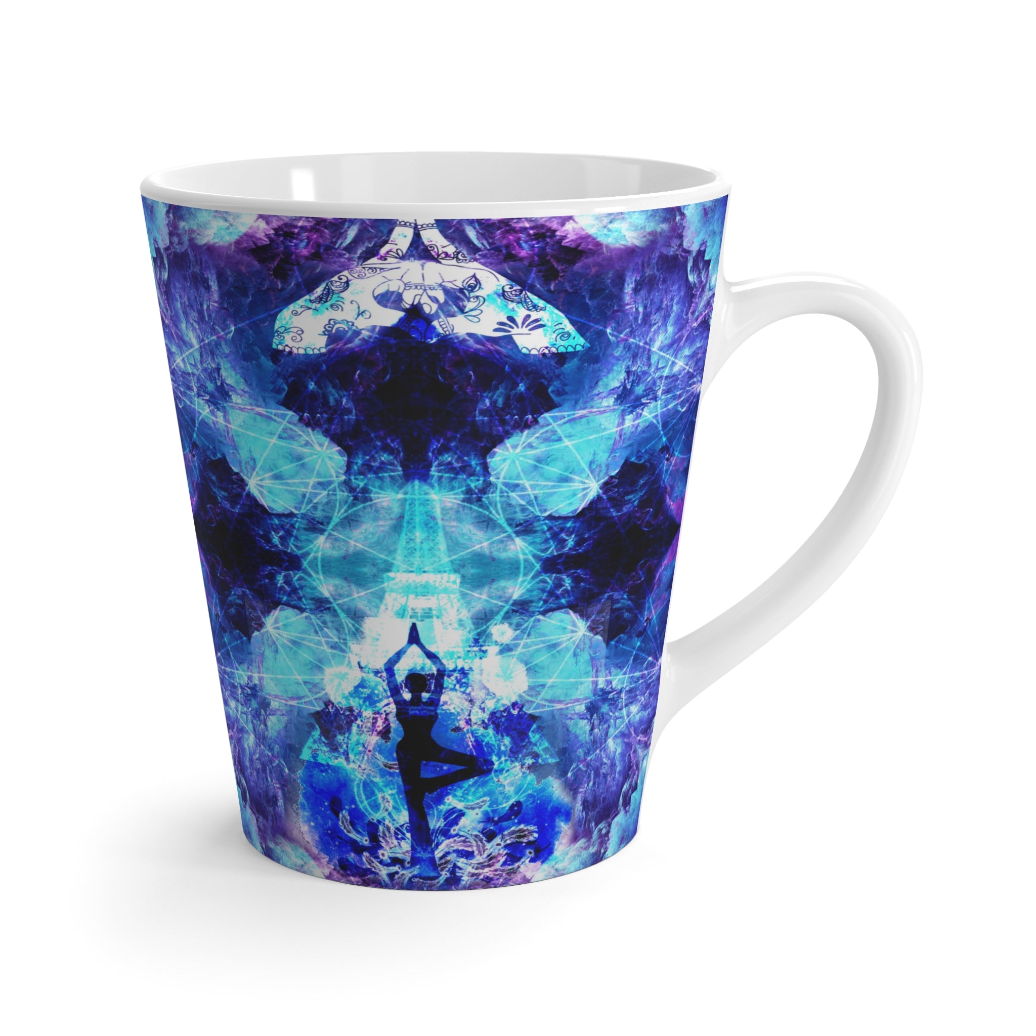 Amen Jin's Dragon's Gate Parisian Meditations Latte Mug