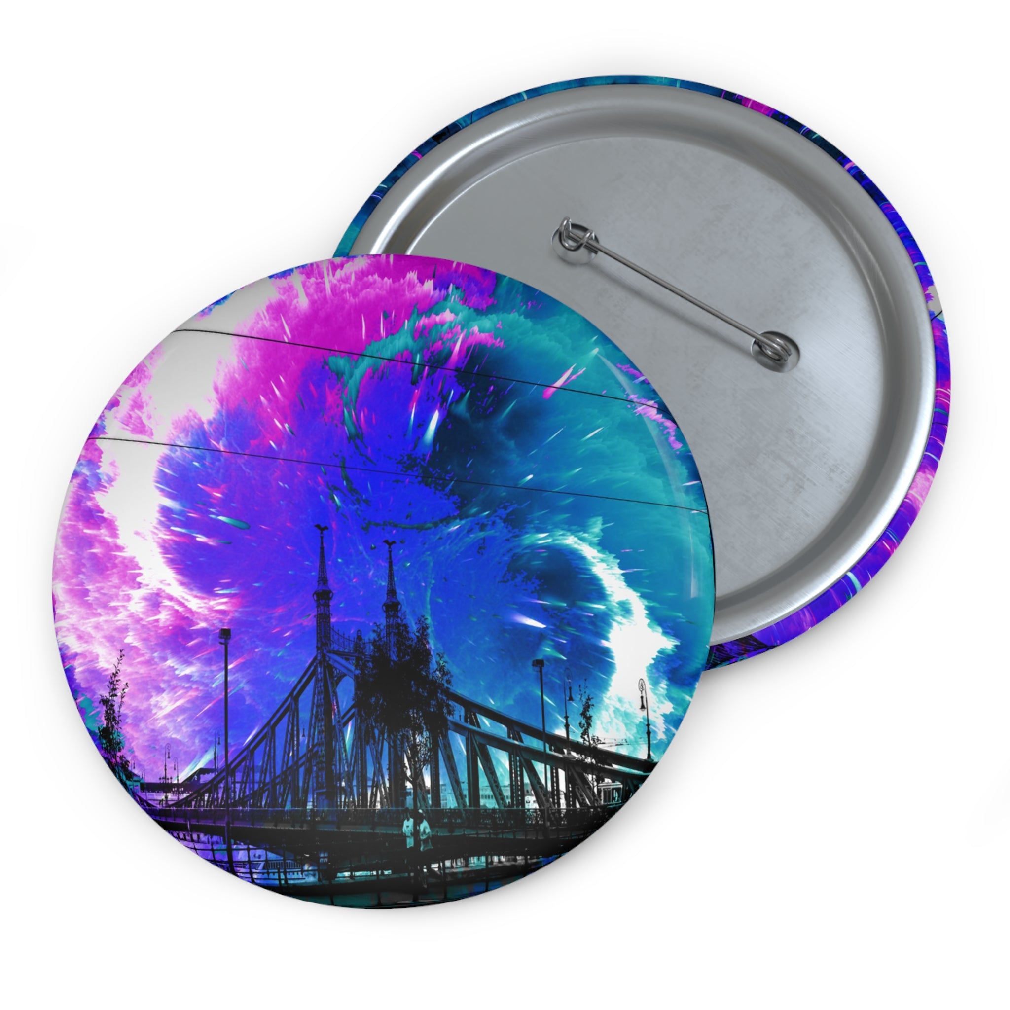 Creation Liberty Bridge Desires Custom Pin Buttons