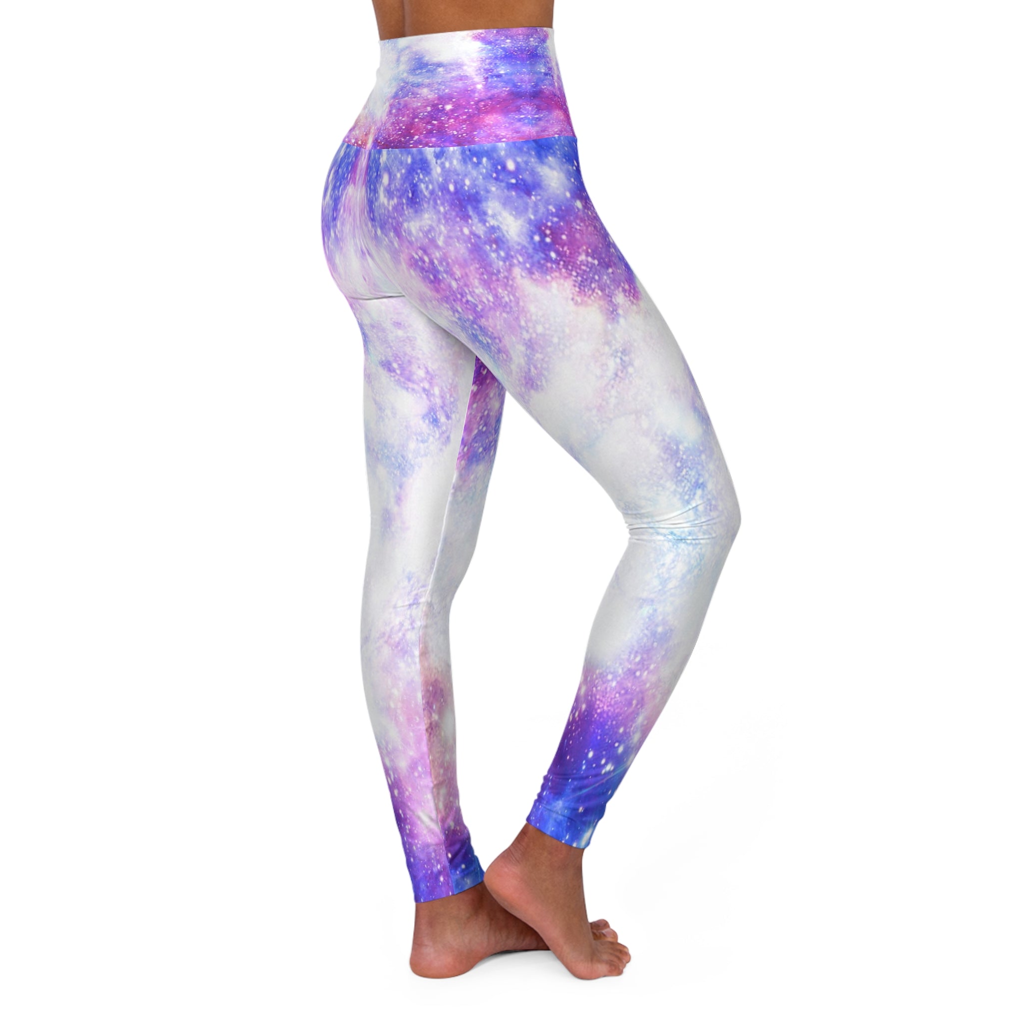 Rainbow Universe Dreams High Waisted Yoga Leggings