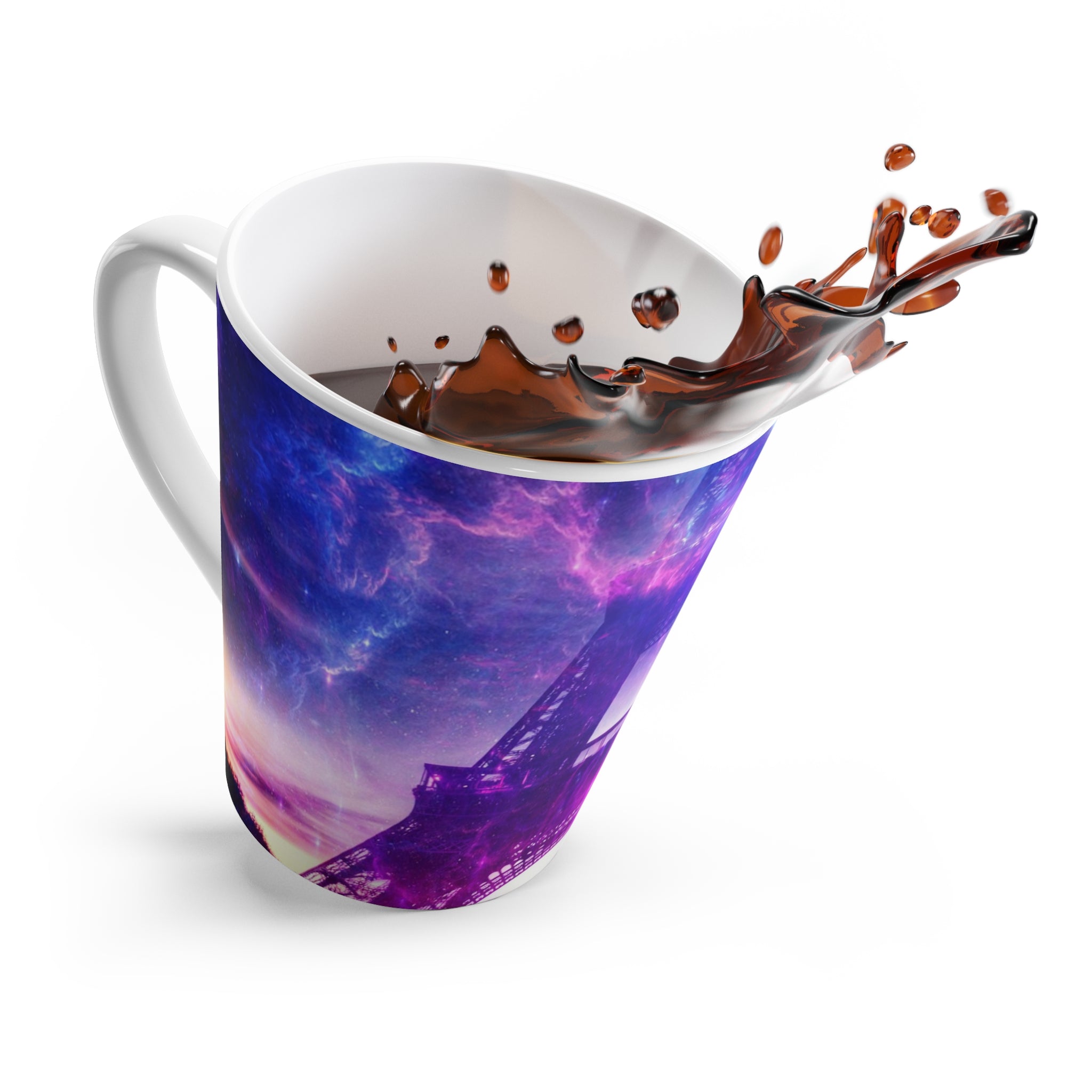 Amethyst Parisian Dreams Latte Mug