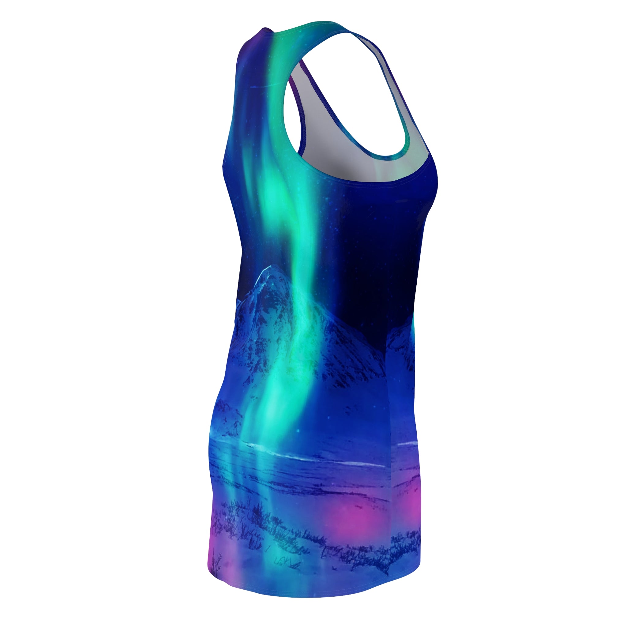 Lighted String Matanuska Dreams Women's Racerback Dress