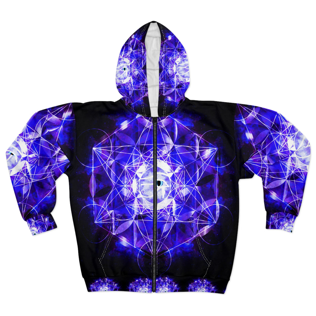 Ajna Illumination Meditations Unisex Zip Hoodie