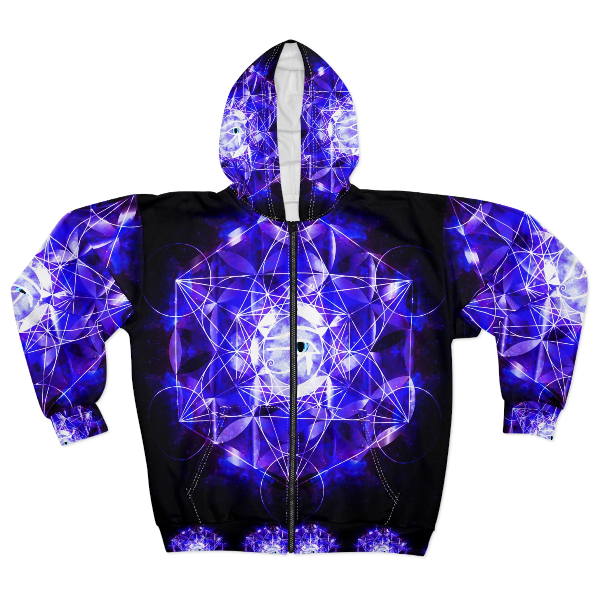 Ajna Illumination Meditations Unisex Zip Hoodie