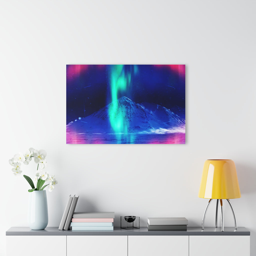 Lighted String Matanuska Dreams Acrylic Prints (French Cleat Hanging)