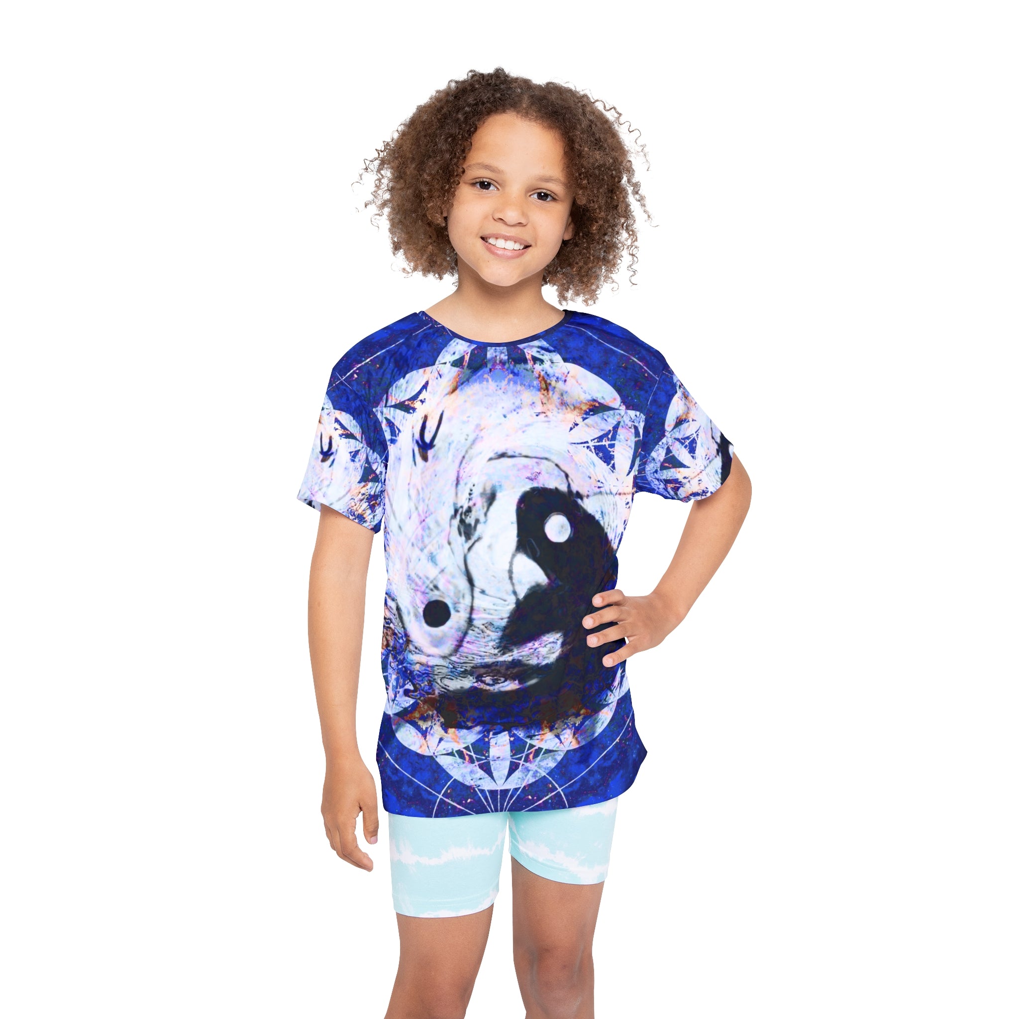 Amen Jin's Afterall Desires Koi Meditations Kids Sports Jersey