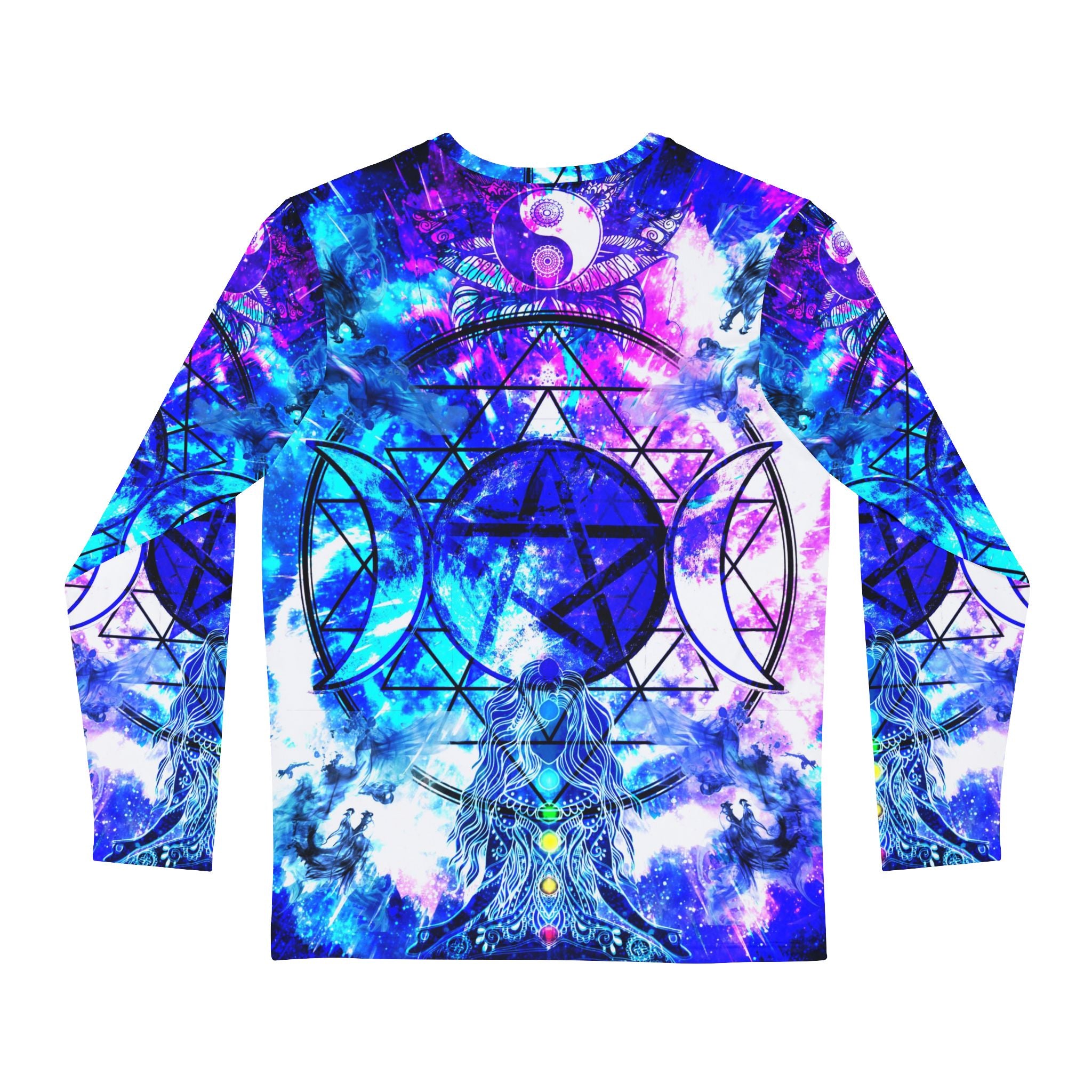 Creation's Magical Awakening Desires Meditations Men's Long Sleeve Shirt