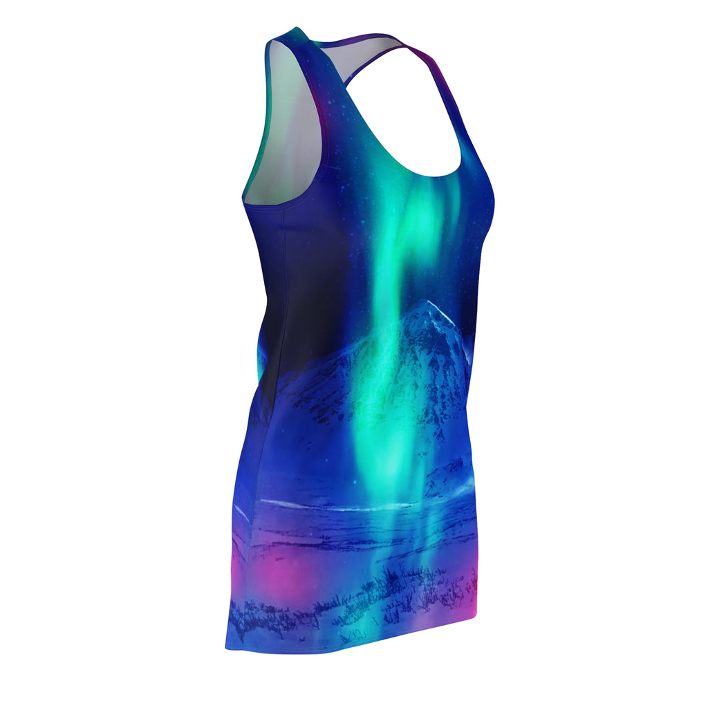 Lighted String Matanuska Dreams Women's Racerback Dress