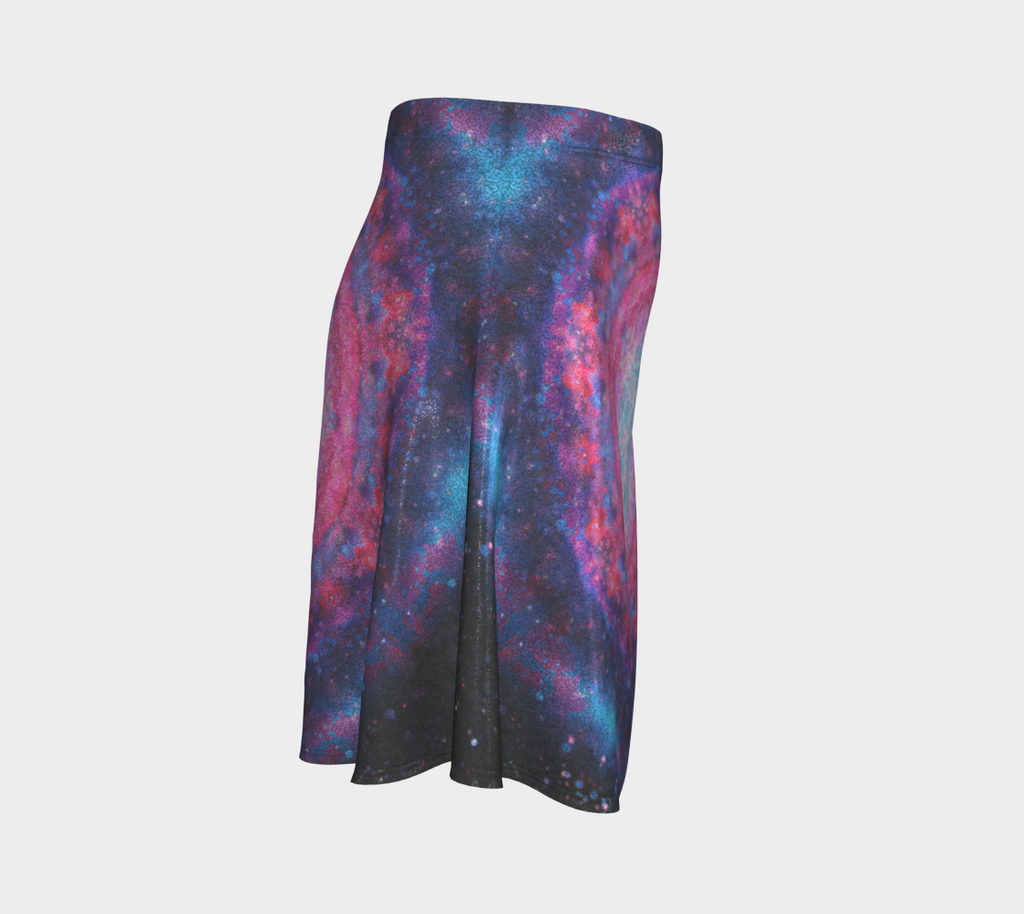 Dark Sky Island Aurora Desires Flared Skirt