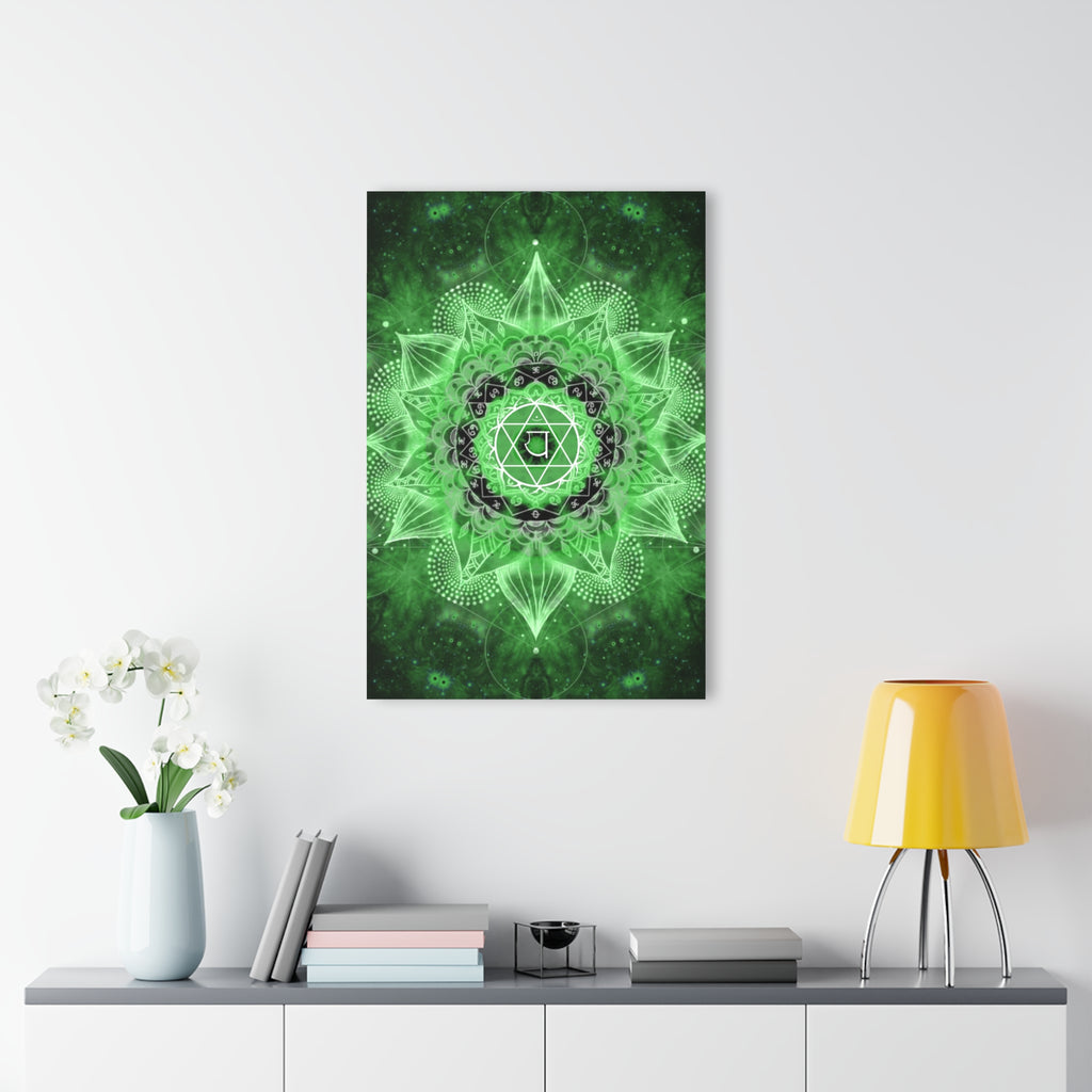 Anahata Meditations Acrylic Print (French Cleat Hanging)