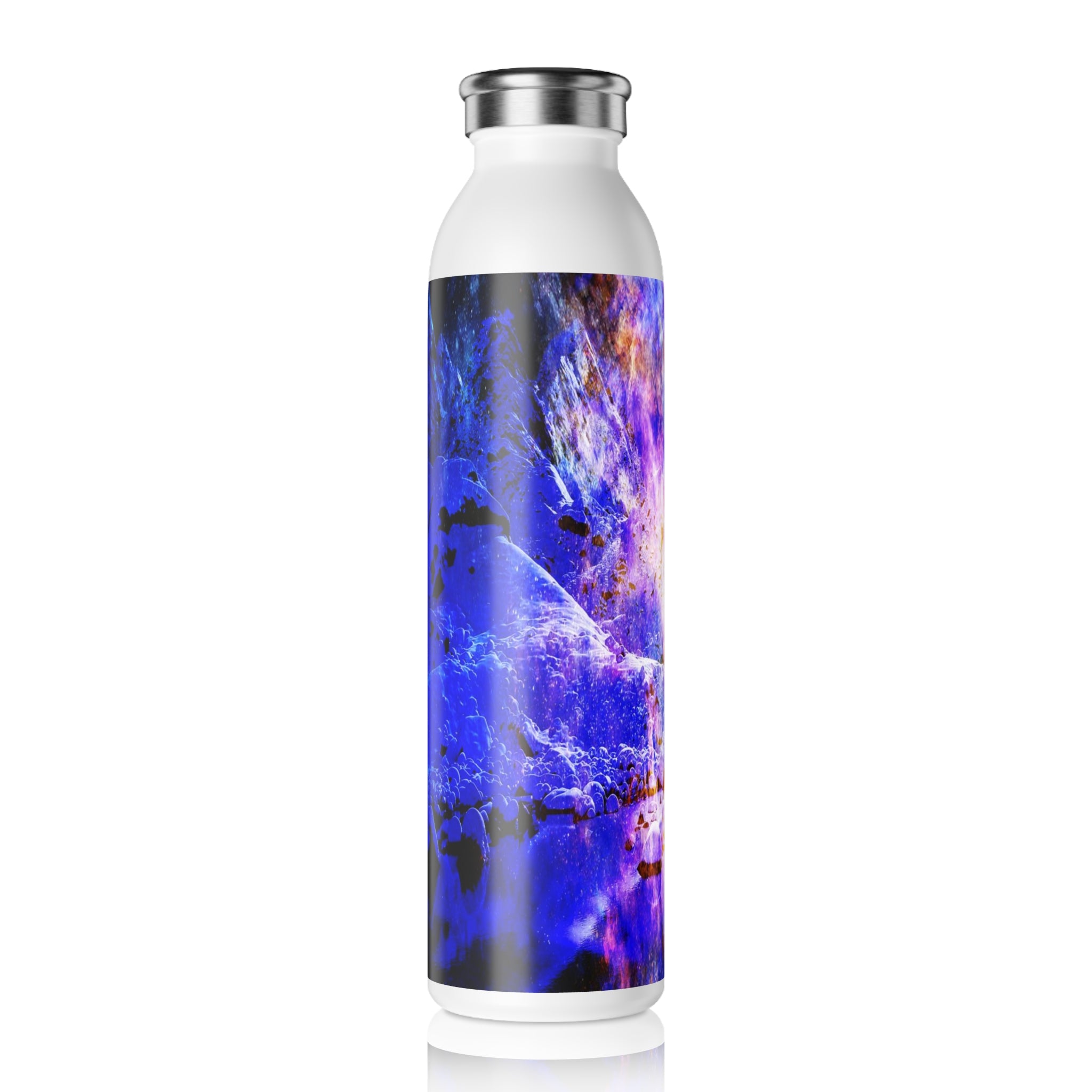 Breathe Again Yule Night Dreams Slim Water Bottle