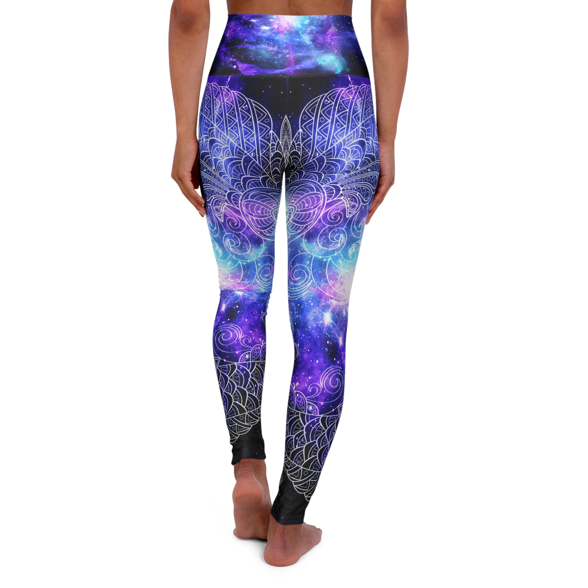 Mystic Koi Dreams High Waisted Yoga Leggings