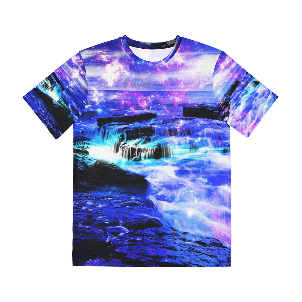 Iridescent Magickal Sea Dreams Men's Polyester T-Shirt