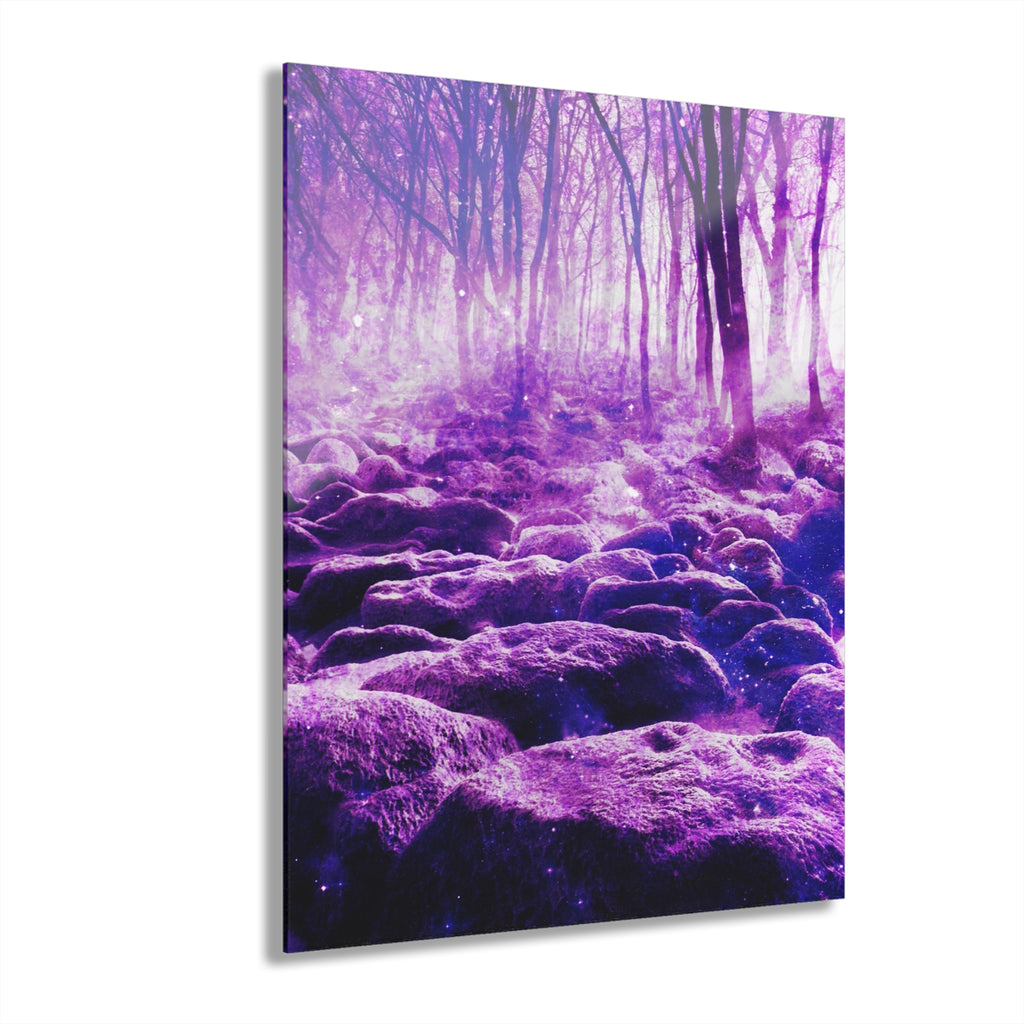 Sahasrara Desires Clearing in the Forest Dreams Acrylic Prints (French Cleat Hanging)