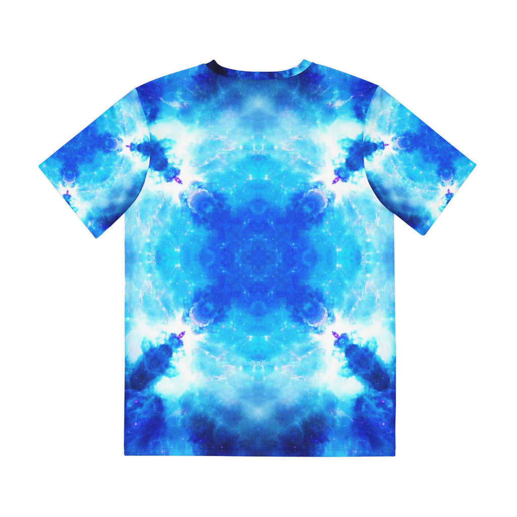 Amen Jin's Mandala of Dragon Fire Desires Men's Polyester Tee