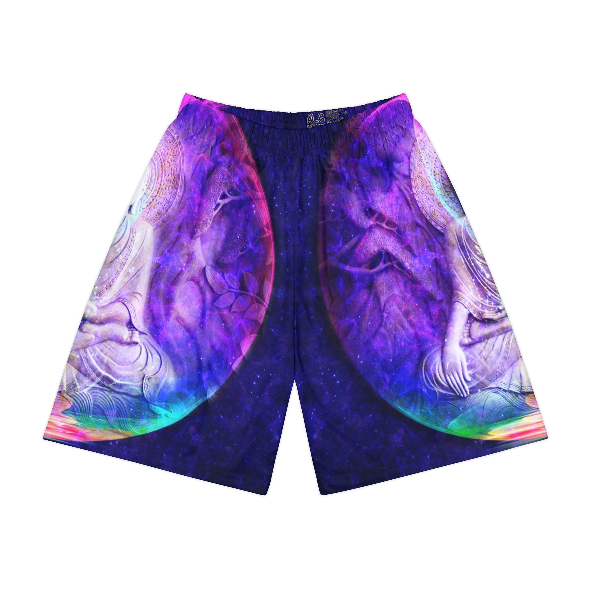 Katerina's Dragon's Eye Desires Stillness Meditations Men’s Sports Shorts