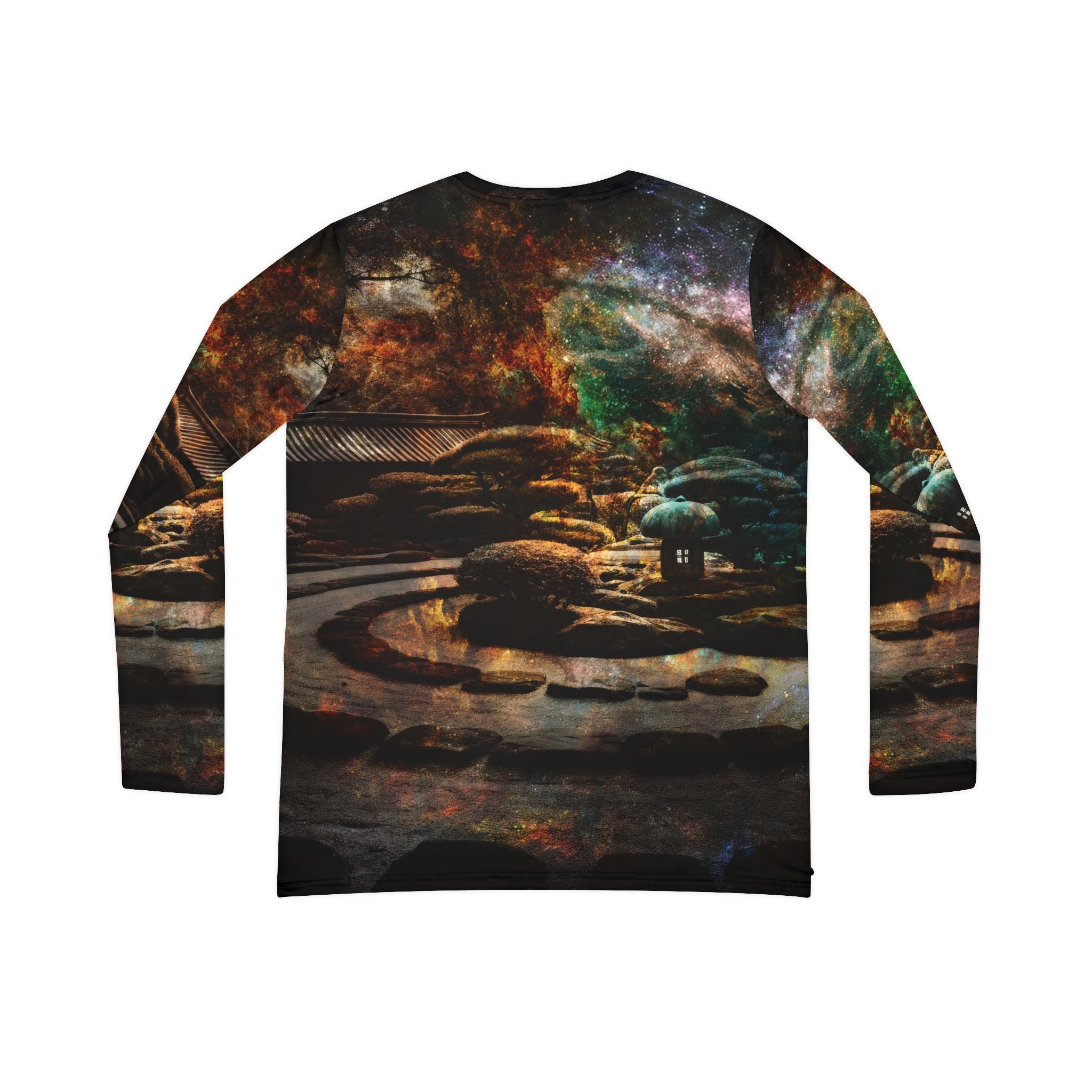 Breathe Again Tranquil Garden Dreams Women's Long Sleeve V-neck Shirt